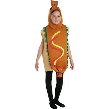 Karnevalový kostým HeliumKing Dětský kostým - Hot Dog Velikost - děti: 7 - 12 let