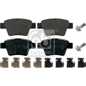 Brzdová destička Sada brzdových destiček, kotoučová brzda FEBI BILSTEIN 16813