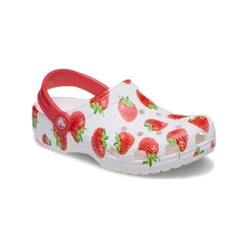 Dámská obuv Nazouváky Crocs Kids’ Classic Fresh Fruits Clog 211020 Bílá 38_39