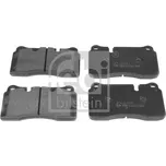 Sada brzdových destiček, kotoučová brzda FEBI BILSTEIN 16734