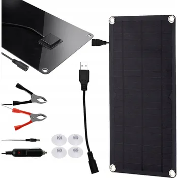 IP kamera SOLÁRNÍ PANEL 50W 12V S REGULÁTOREM PRO KARAVAN