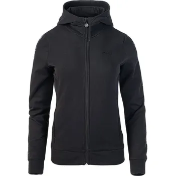 Dámská mikina Dámská Mikina EA7 TRAIN SHINY W HOODIE FZ EXTENDED LOGO BR 6RTM10TJPLZ0228 – Černá XS