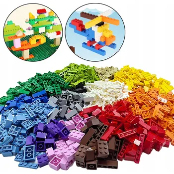 ostatní stavebnice STAVEBNICE VELKÉ PLASTOVÉ SADA 500 dílů STAVEBNICE