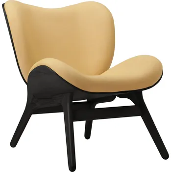 Křeslo Umage, Křeslo Conversation Piece na černých dubových nožkách světle béžové - Formadore