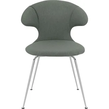 Jídelní židle Umage, Židle Time Flies na chromových nožkách světle zelená - Formadore