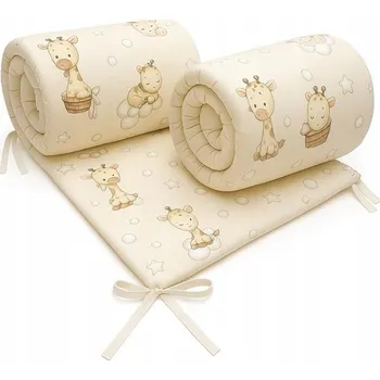 Prostěradlo OBOUSTRANNÝ CHRÁNIČ DO POSTÝLKY NA PŘÍČKY 180x30cm CZAS BOBASA