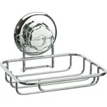 Mýdlenka 13,2x13,2x10 cm chrom s přísavkou Compactor