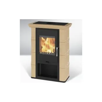 Krbová kamna Kamna Thorma BORGHOLM Exclusive černá/cappuccino