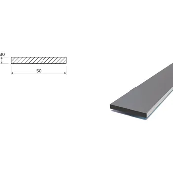 Stavební profil Plochá ocel 50x30 (S355)
