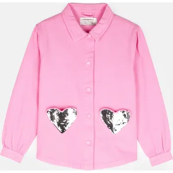 Dívčí bunda GATE Přechodová džínová bunda 12Y 824-0074/643