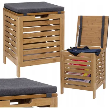 Koš na prádlo Volně stojící koš na prádlo 5five Simply Smart 50 l béžový