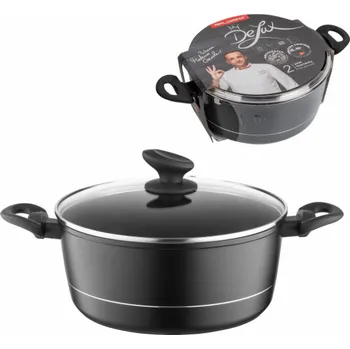 Hrnec Florina Hliníkový hrnec Florina Delux Mateusz Gessler 26 cm 5,1l