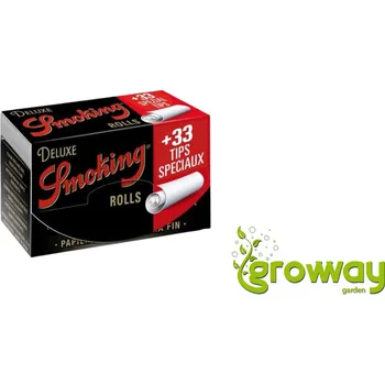 Cigaretové papírky Smoking De Luxe Rolls + filtry, krátké 1 ks