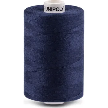 Nit Polyesterové nitě Unipoly návin 1000 m Varianta: 549 modrá tmavá, Balení: 10 ks