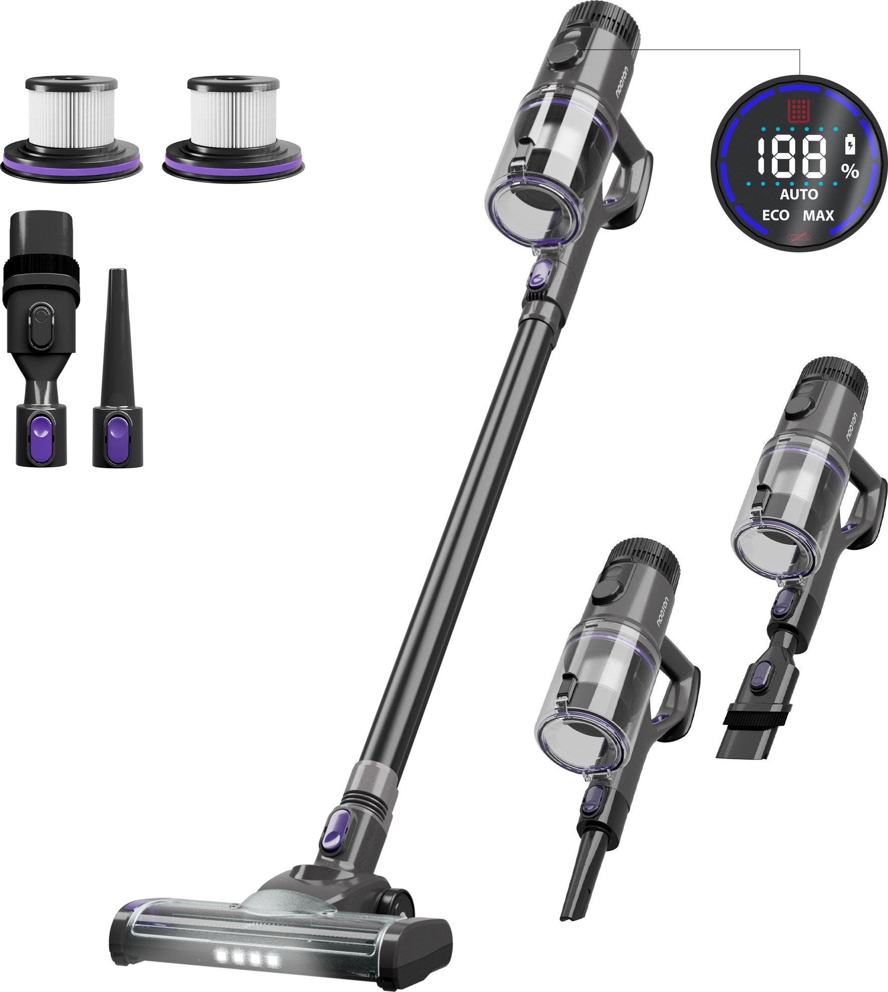 Noaton AVC600, tyčový bezdrátový vysavač
