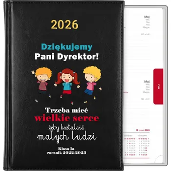 Kalendář Knižkový kalendář 2026 A5 černý