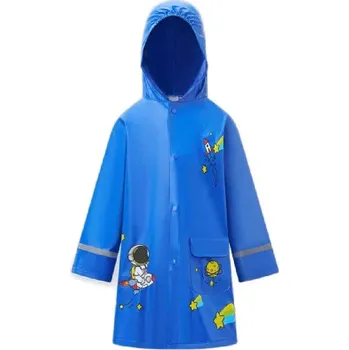 Pláštěnka DĚTSKÁ PLÁŠTĚNKA S KOSMONAUTEM WOLF NOVINKA Barva: Tmavě modrá, Velikost: 110/116