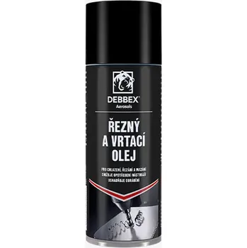 Den Braven Řezný a vrtací olej, sprej 400 ml DEBBEX