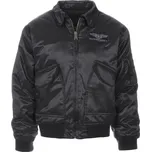 FOSTEX Bunda CWU Heavy Duty letecká s Velcro černá Fostex® Vyberte velikost: L