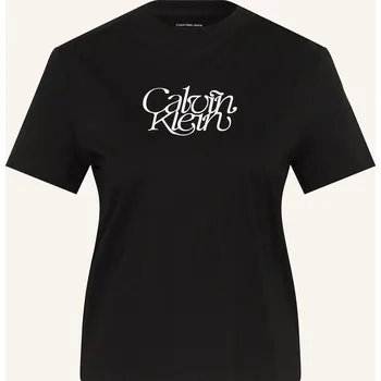 Dámské tričko Calvin Klein Jeans Dámské Tričko, černá, 36