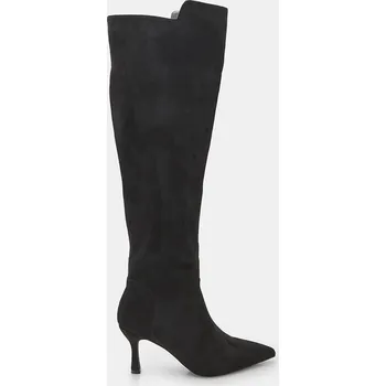 Dámská zimní obuv Baťa dámská kozačka na podpatku a špičce černé, vel. 38