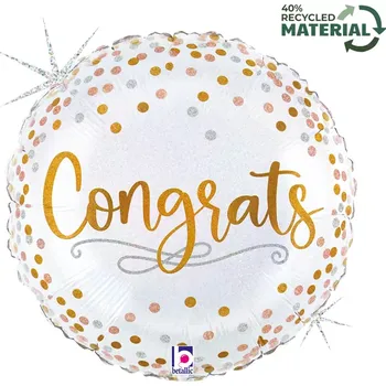 Balónek Fóliový balónek Congrats 46cm
