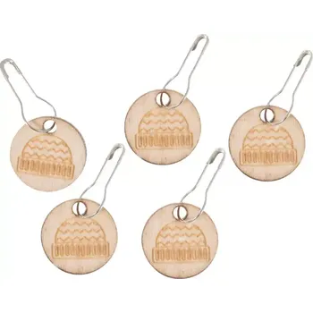 Jehlice Značkovače Milward Pletená čepice 5Ks (Značkovače Milward Dřevěné)