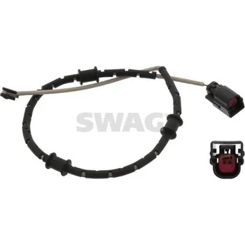 Autodíl Výstražný kontakt, opotřebení obložení SWAG 15 94 7375