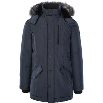 Pánská Zateplená bunda GUESS REAL DOWN PARKA M3BL20WFOW2-G7V2 – Tmavě modrá S