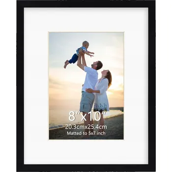 Obraz RÁMEČEK NA FOTOGRAFIE ČERNÝ MINIMALISTICKÝ PVC PS 13X18 20X25