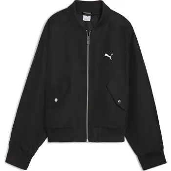Dámská mikina Dámská Městská PUMA T7 SATIN BOMBER JACKET 63216801 – Černá XS