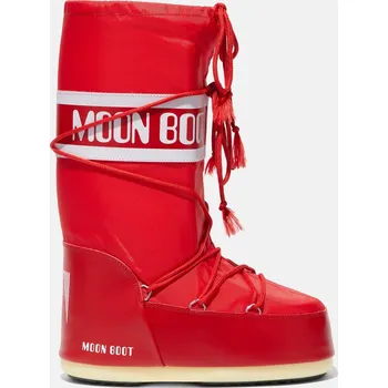 Dámská zimní obuv Dámské Zimní boty MOON BOOT MB ICON NYLON 80D1400440-D001 – Červená 39/41