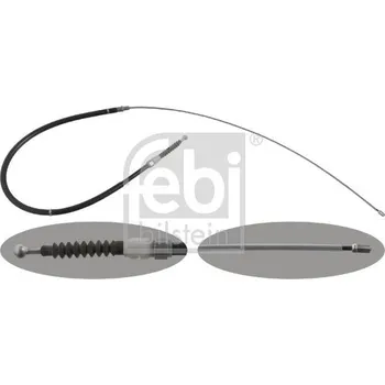 Brzdový systém Tažné lanko, parkovací brzda FEBI BILSTEIN 48306