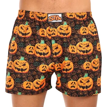Pánské spodní prádlo Pánské trenky Styx art klasická guma Halloween dýně (A1755) XL Možnost vrácení zboží ZDARMA do 120 dnů!