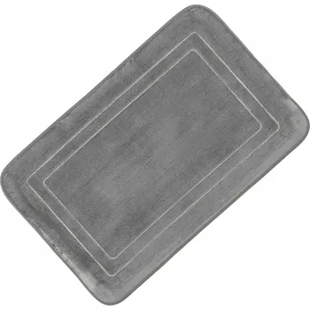 Koupelnová předložka KOUPELNOVÁ PŘEDLOŽKA MĚKKÁ PROTISKLUZOVÁ ŠEDÁ