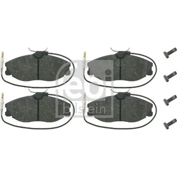 Brzdová destička Sada brzdových destiček, kotoučová brzda FEBI BILSTEIN 16257