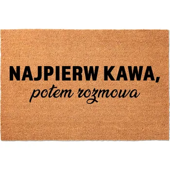 Rohožka Hotová gumová kokosová rohožka 40 x 60 cm