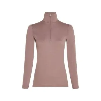 Dámské tričko Icebreaker Merino 200 Oasis LS Half Zip Women SUMMIT růžová XL