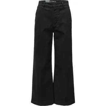 Dámské kalhoty Dámské Kalhoty GUESS DARMA HIGH WIDE W3BB27WFPMB-JBLK – Černá 27