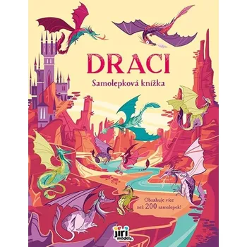 Velká samolepková knížka Draci