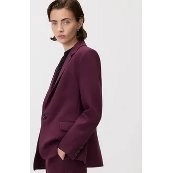 Reserved - Jednořadý blejzr - bordó - YS551-53X - YS551-53X-XS