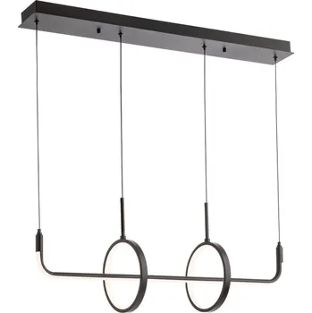 Redo 01-2705 - LED Lustr na lanku OLIMP LED/40W/230V 3000/4000/6500K černá