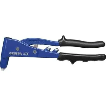 Nýtovací pistole GESIPA ruční nýtovací kleště NTX-F s otevírací pružinou pro trhací nýty do o5 mm
