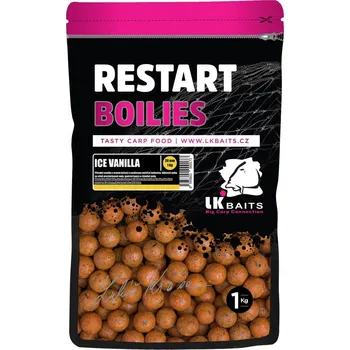 Boilies LK BAITS Boilies ReStart Ice Vanilla 250gr 18mm (LK BAITS ReStart Ice Vanilla 250gr 18mm)