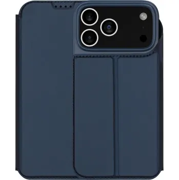 Pouzdro na mobilní telefon DUX DUCIS Skin Pro flipové pouzdro pro iPhone 17 Pro Max - tmavě modré