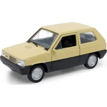 Hračka Welly Fiat Panda 1:34 krémová