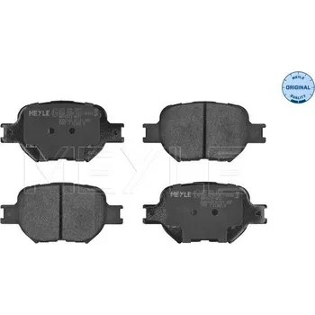 Brzdový systém Sada brzdových destiček, kotoučová brzda MEYLE (0252352617)
