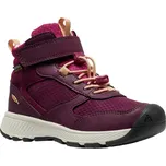Keen SKUA MID WP CHILDREN fig/peach fuzz boty