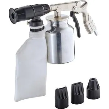 Vytlačovací pistole SCHNEIDER pneumatická pískovací pistole SSP-Strahlfix bezprašná