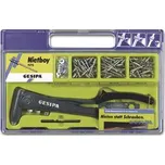 Ruční nýtovací kleště Nietboy NTS sada s nýty a podložkami v plastovém boxu